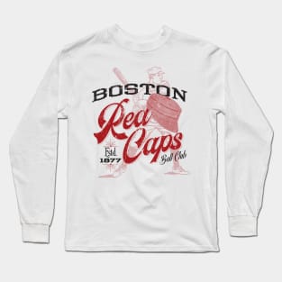 Boston Red Caps Long Sleeve T-Shirt